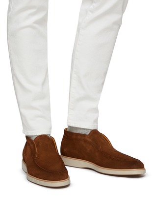 Figure View - Click To Enlarge - MAGNANNI - Delos Leather Loafers