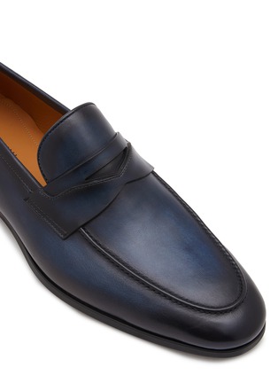 Detail View - Click To Enlarge - MAGNANNI - Leather Penny Loafers