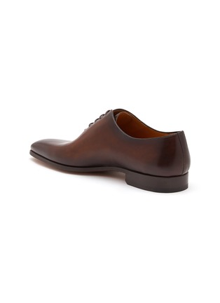  - MAGNANNI - Wave Graphic Leather Oxford Shoes