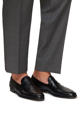 Figure View - Click To Enlarge - MAGNANNI - Leather Penny Loafers