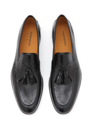 Detail View - Click To Enlarge - MAGNANNI - Leather Tasseled Loafers