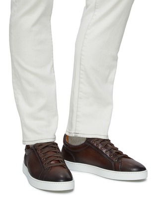 Figure View - Click To Enlarge - MAGNANNI - Leather Sneakers