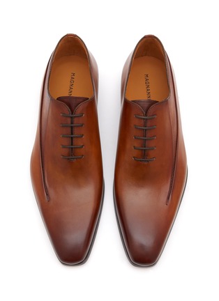 Detail View - Click To Enlarge - MAGNANNI - Panelled Leather Oxford Shoes