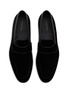 Detail View - Click To Enlarge - MAGNANNI - Apron Toe Suede Penny Loafers