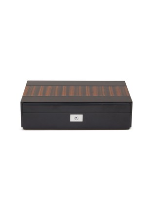 Main View - Click To Enlarge - BUBEN&ZÖRWEG - Vantage Gentleman 2 Watch Collection Case — Macassar