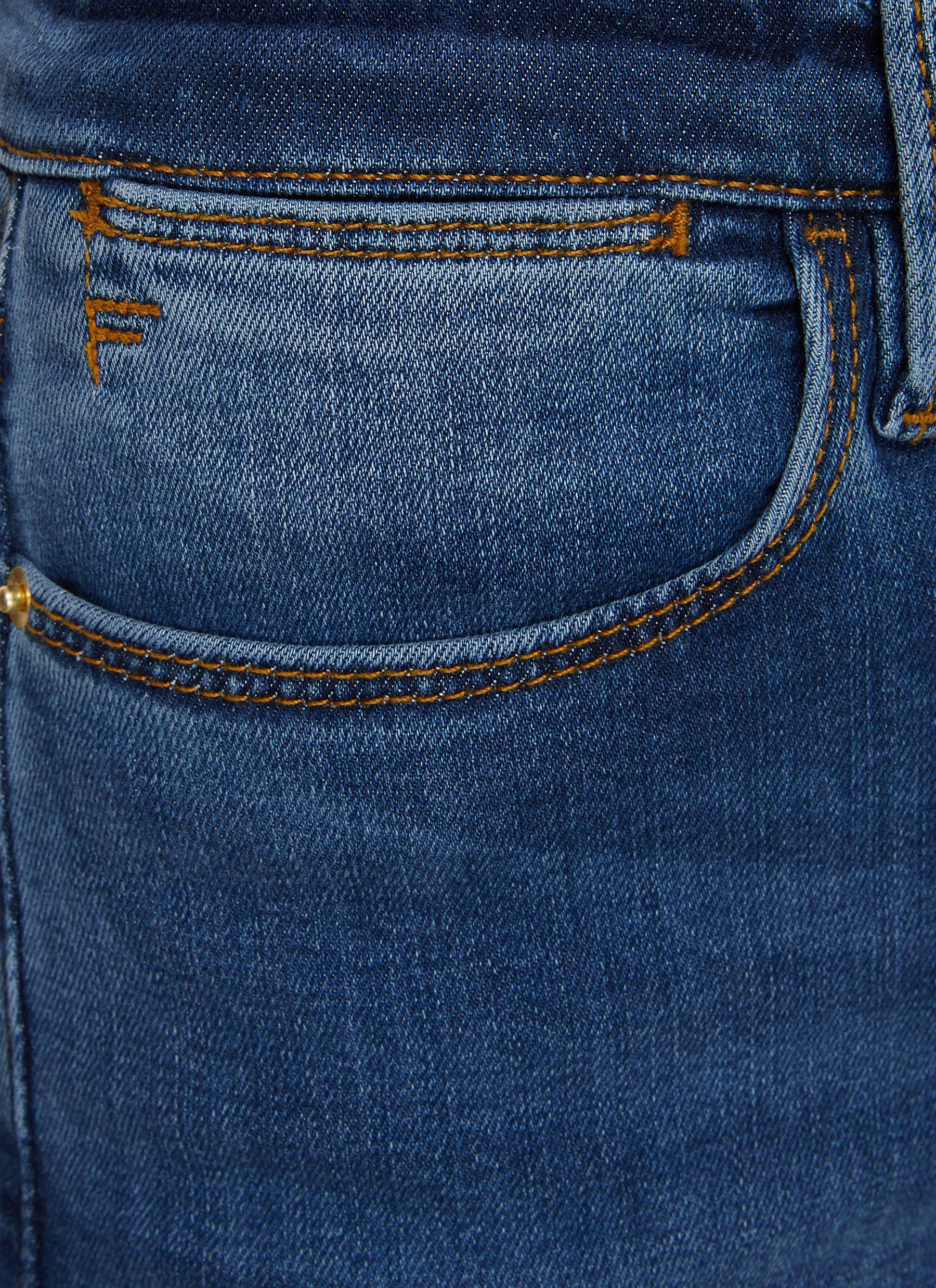 Le High Skinny Washed Jeans - Thumbnail 4
