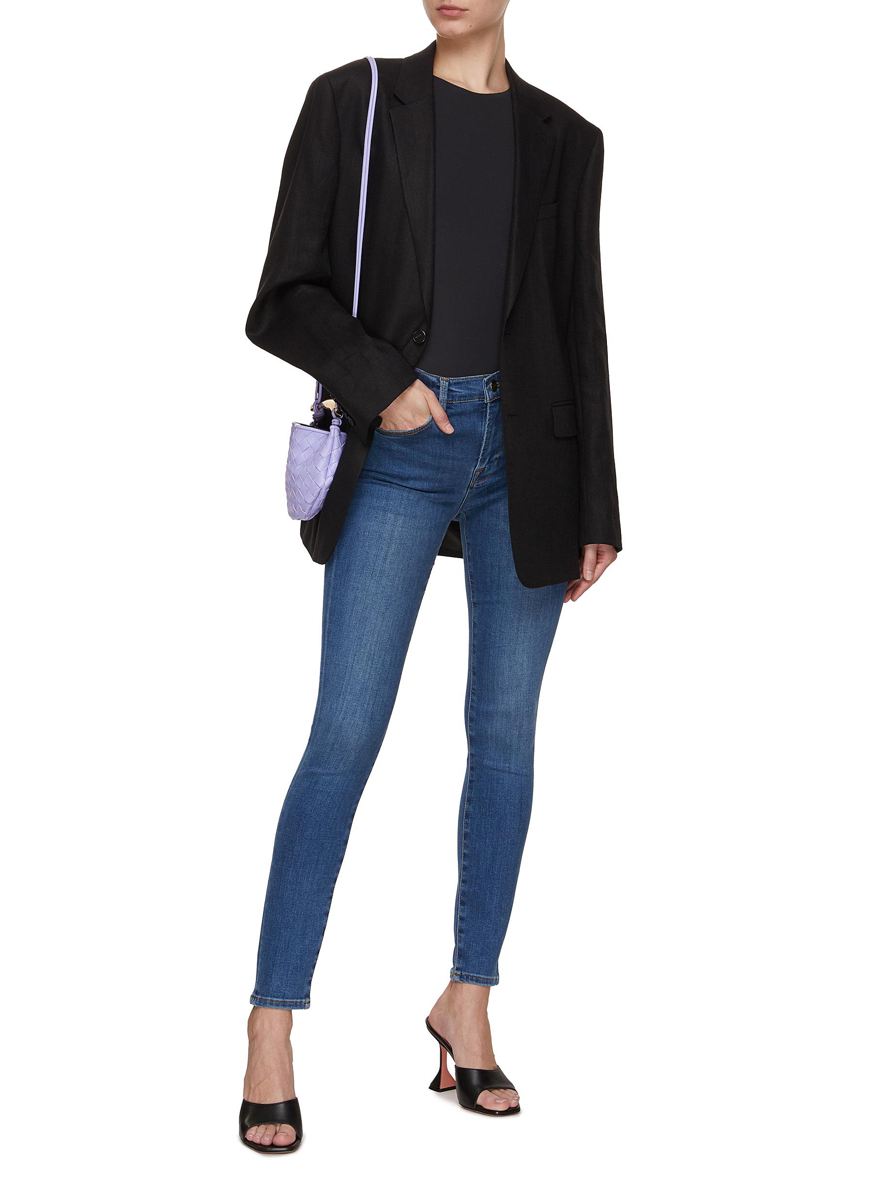 Le High Skinny Washed Jeans - Thumbnail 2