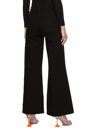Back View - Click To Enlarge - FRAME - Le Pixie Palazzo Flared Jeans