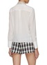 Back View - Click To Enlarge - ALICE & OLIVIA - Willa Embellished Collar Shirt