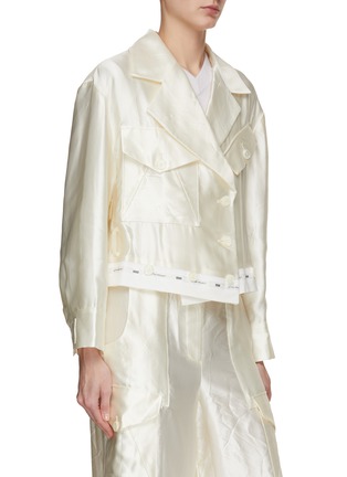 Detail View - Click To Enlarge - EENK - Separable Trench Coat