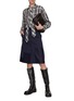 Figure View - Click To Enlarge - EENK - Tie Neck Shirt