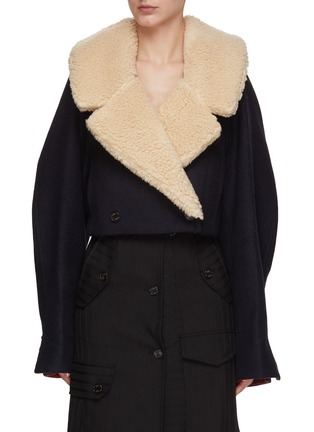 Main View - Click To Enlarge - EENK - Cropped Pea Jacket