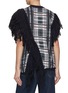 Back View - Click To Enlarge - EENK - Sleeveless Fringed Knit Top