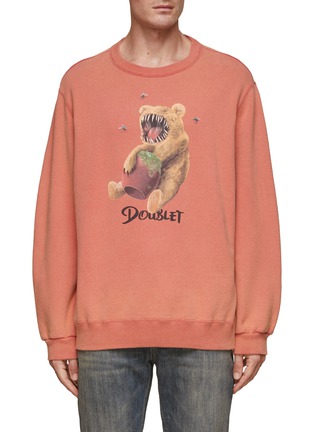 Main View - Click To Enlarge - DOUBLET - Bear Print Sweatshirt