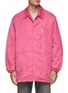 Main View - Click To Enlarge - DOUBLET - Distressed Embroidery Coach Jacket