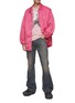Figure View - Click To Enlarge - DOUBLET - Distressed Embroidery Coach Jacket
