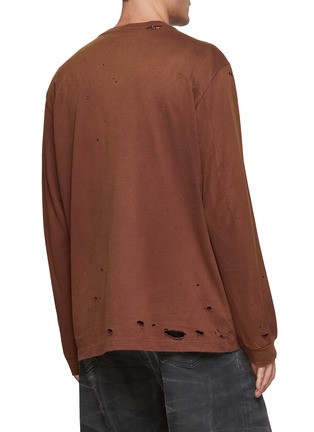 Back View - Click To Enlarge - DOUBLET - Distressed Tee with Worn Stuffed Bear