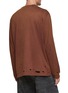 Back View - Click To Enlarge - DOUBLET - Distressed Tee with Worn Stuffed Bear