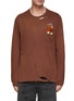 Main View - Click To Enlarge - DOUBLET - Distressed Tee with Worn Stuffed Bear