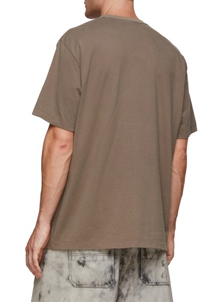 Back View - Click To Enlarge - DOUBLET - Distressed Embroidery T-Shirt