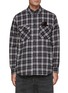 Main View - Click To Enlarge - DOUBLET - Checkered Pocket Shirt