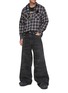 Figure View - Click To Enlarge - DOUBLET - Checkered Pocket Shirt