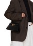 Front View - Click To Enlarge - PRADA - Medium Brushed Spazzolato Leather Shoulder Bag