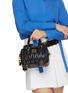 Figure View - Click To Enlarge - MIU MIU - Small Matelassé Leather Shoulder Bag