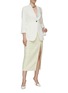 Figure View - Click To Enlarge - MARELLA - Collarless Single Breasted Blazer