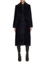 Main View - Click To Enlarge - MARELLA - Peak Lapel Long Coat