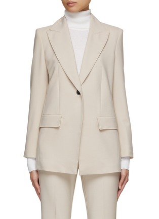 Main View - Click To Enlarge - MARELLA - Single Breated Peak Lapel Blazer