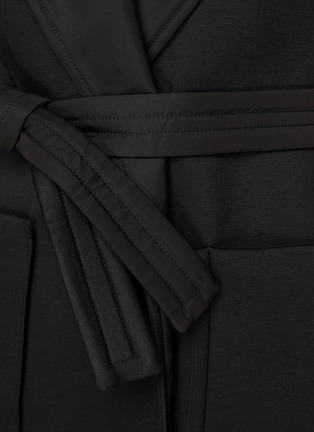  - MARELLA - Belted Open Front Long Gilet
