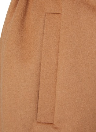  - MARELLA - Wide Shawl Lapel Double Faced Wool Blend Coat