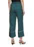 Back View - Click To Enlarge - MARELLA - Printed Cropped Pants