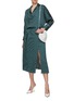 Figure View - Click To Enlarge - MARELLA - Pleated Print Midi Skirt