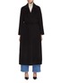 Main View - Click To Enlarge - MARELLA - Belted Notch Lapel Long Coat