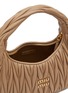 Detail View - Click To Enlarge - MIU MIU - Medium Matelassé Leather Shoulder Bag