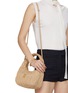 Front View - Click To Enlarge - MIU MIU - Medium Matelassé Leather Shoulder Bag