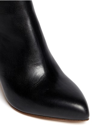 Detail View - Click To Enlarge - MAISON MARGIELA - Dégradé sculpture heel leather boots