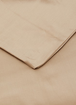 Detail View - Click To Enlarge - RIVOLTA CARMIGNANI  - Burano Queen Size Duvet Cover — Dark Taupe