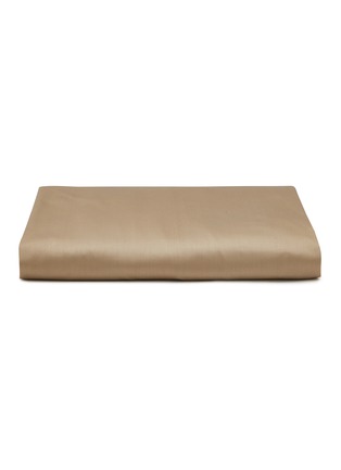 Main View - Click To Enlarge - RIVOLTA CARMIGNANI  - Lounge Queen Size Bottom Fitted Sheet — Dark Taupe