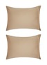 Main View - Click To Enlarge - RIVOLTA CARMIGNANI  - Burano Pillowcase Set of 2 — Dark Taupe