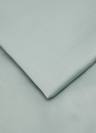 Detail View - Click To Enlarge - RIVOLTA CARMIGNANI  - Lounge King Size Bottom Fitted Sheet — Verde Rugiada