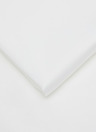 Detail View - Click To Enlarge - RIVOLTA CARMIGNANI  - Lounge Queen Size Bottom Fitted Sheet — Bianco