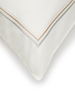 Detail View - Click To Enlarge - RIVOLTA CARMIGNANI  - Crystal Sartorial Pillowcase Set of 2 — Alabastro