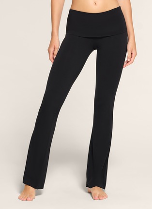 Detail View - Click To Enlarge - SKIMS - Cotton Jersey Foldover Pants