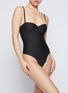 Figure View - Click To Enlarge - SKIMS - SKIMS Body Underwire Thong Bodysuit