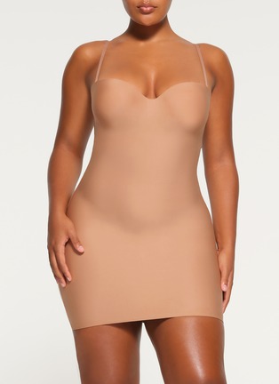 Detail View - Click To Enlarge - SKIMS - SKIMS Body Underwire Mini Slip Dress