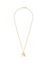 Main View - Click To Enlarge - EMANUELE BICOCCHI - 24K Gold Plated Sterling Silver Cross & Heart Necklace
