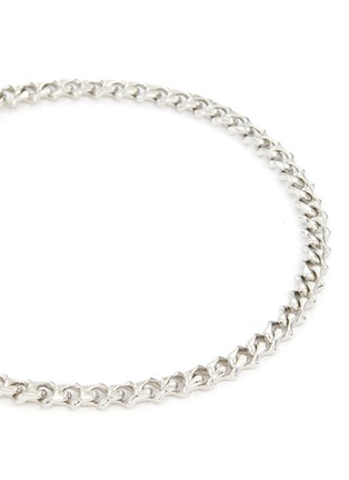 Detail View - Click To Enlarge - EMANUELE BICOCCHI - Sterling Silver Sharp Link Chain Necklace